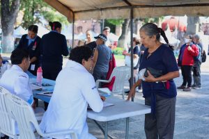 Vacúnate contra la influenza; SSM instala módulo en el Centro de Morelia