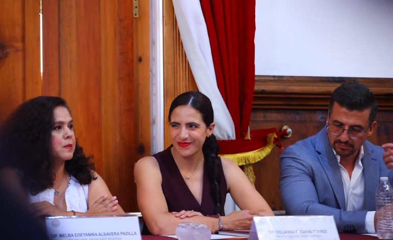 Diputada Bugarini se convierte en la primera mujer presidenta de la Comisión de Programación, Presupuesto y Cuenta Pública