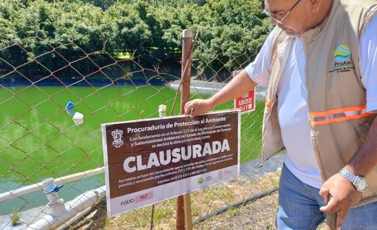 Clausuradas 15 ollas huachicoleras de agua en Erongarícuaro durante 2024: Proam