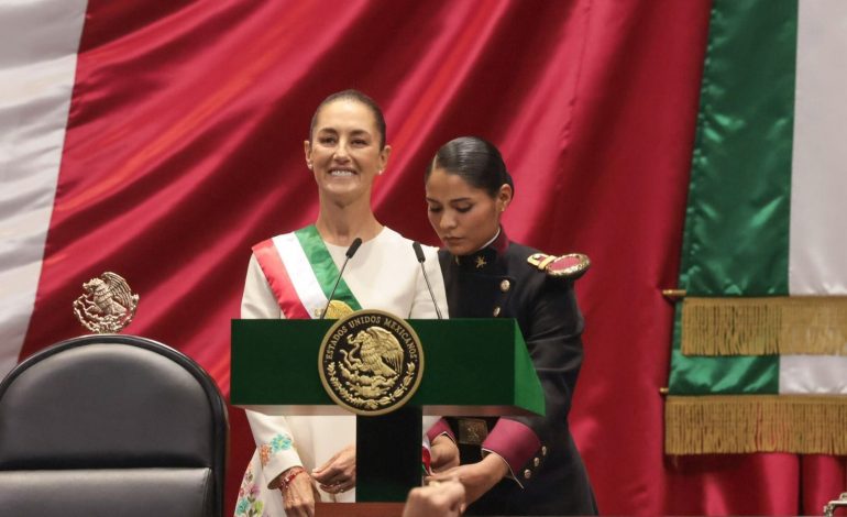 HOY LLEGAMOS LAS MUJERES A CONDUCIR LOS DESTINOS DE NUESTRA HERMOSA NACIÓN: PRESIDENTA CLAUDIA SHEINBAUM.