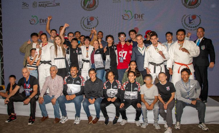 Concluye Torneo Nacional de Judo Profesor Daniel F. Hernández