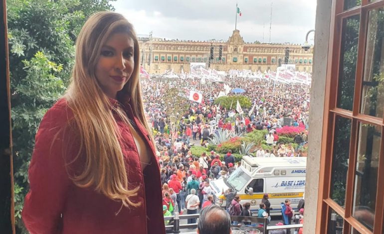 Un honor el que Históricamente después de 200 años tenemos a la primera mujer Presidenta de la Republica: Belinda Hurtado Marín