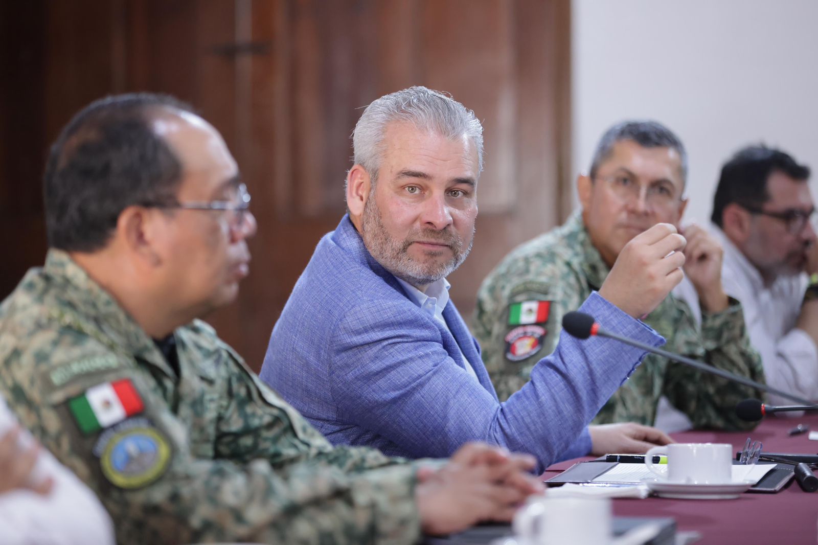 Trazada ruta de seguridad para estrategia de primeros 100 días de Sheinbaum: Bedolla.
