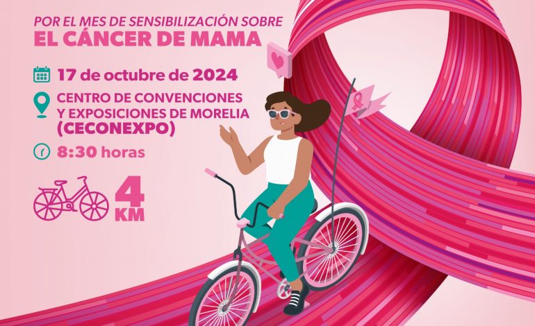 SSM invita a la Rodada Rosa contra el cáncer de mama.