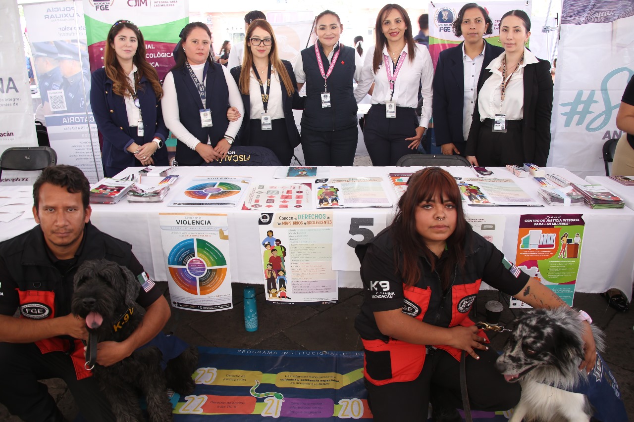 Participa FGE en la Cruzada por la Inclusión con la instalación de un módulo informativo y diversas ponencias