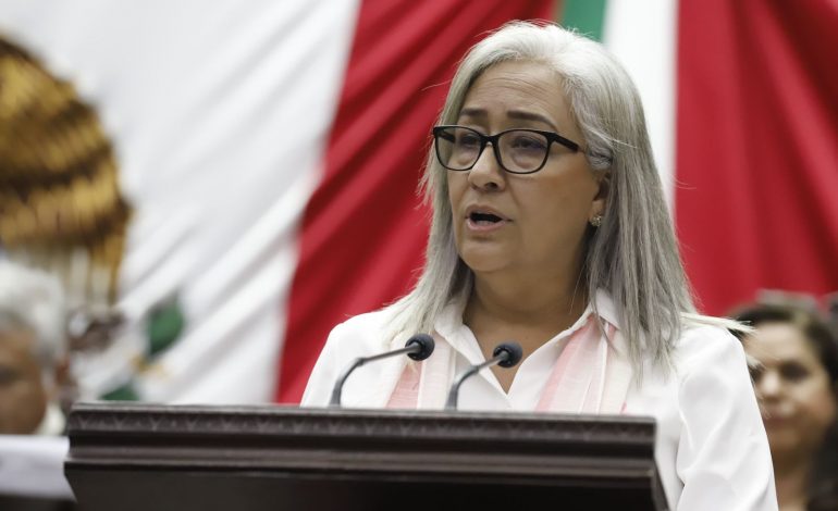 Emma Rivera propone reconocer a Ifigenia Martínez con una placa conmemorativa en el Congreso del Estado.