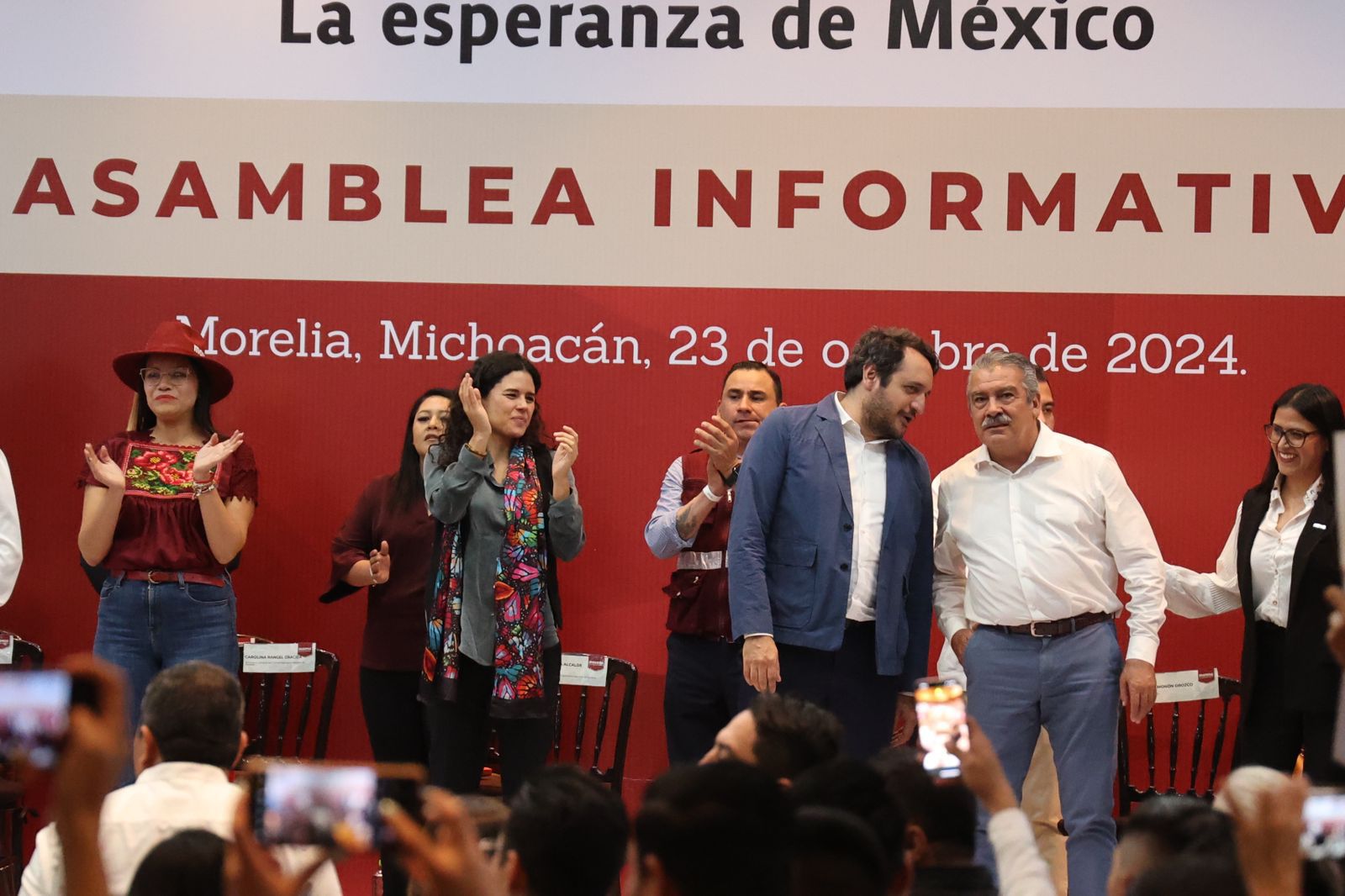 Candidaturas de Morena serán definidas por encuestas, señala Luisa María Alcalde