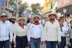 Octavio Ocampo se compromete a impulsar el reconocimiento como Patrimonio Cultural Intangible de la Cabalgata Morelos.<br>