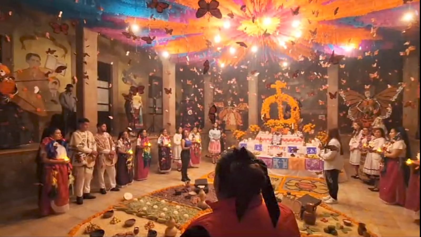 «Zitácuaro Rinde Homenaje a sus Raíces: Inauguran Ofrenda Monumental Prehispánica».