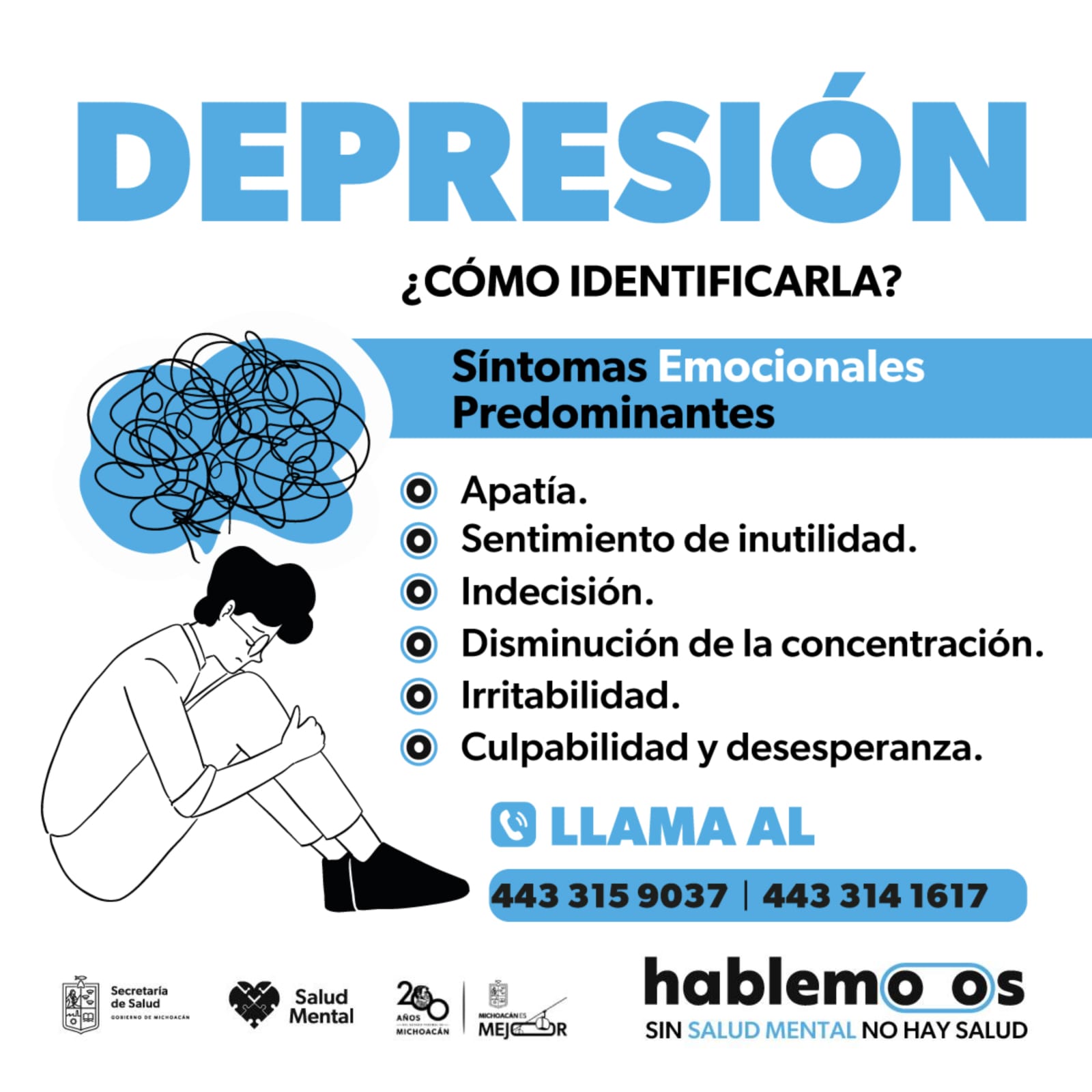 SSM emite recomendaciones para prevenir la depresión estacional.