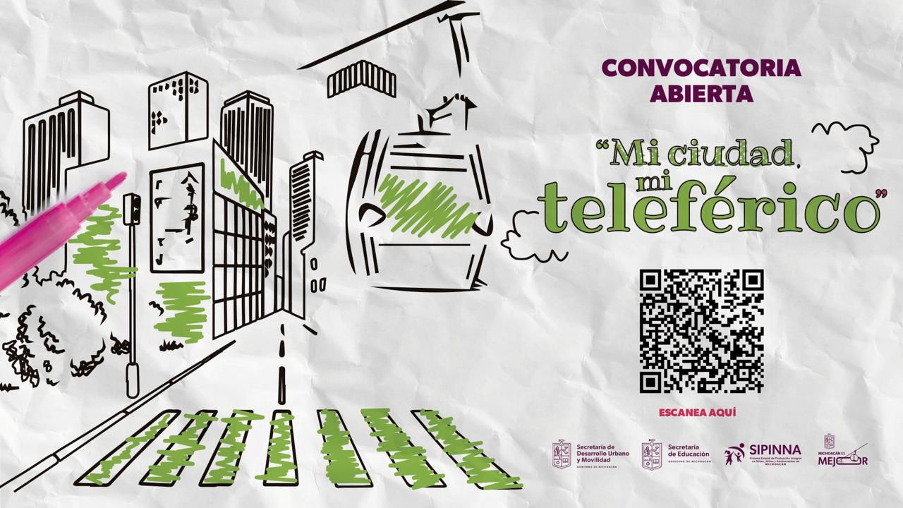 Conoce la convocatoria para participar en concurso de dibujo infantil sobre el teleférico.