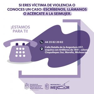 ¡No están solas! Seimujer da atención gratuita a mujeres víctimas de violencia