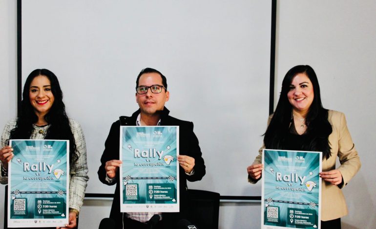 Sistema Anticorrupción invita a familias michoacanas a participar en Rally