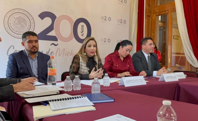 Belinda Hurtado impulsa la creación de una nueva Ley Orgánica para el Congreso del Estado de Michoacán