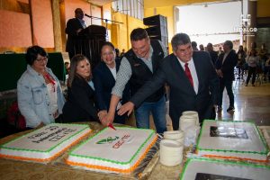 ​Jeovana Mariela Alcántar Baca, asistió al acto conmemorativo del 20 aniversario del CECyTEM 17 Ciudad Hidalgo