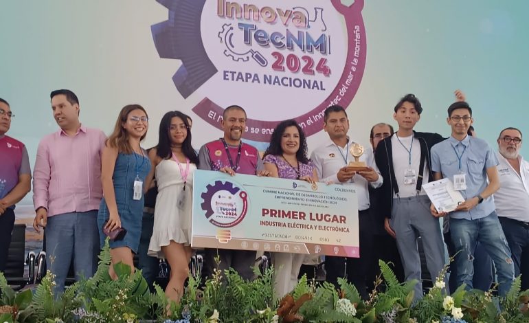 El Instituto Tecnológico Superior de Ciudad Hidalgo (ITSCH) Obtiene por segundo año consecutivo un Primer Lugar Nacional en el InnovaTecNM 2024