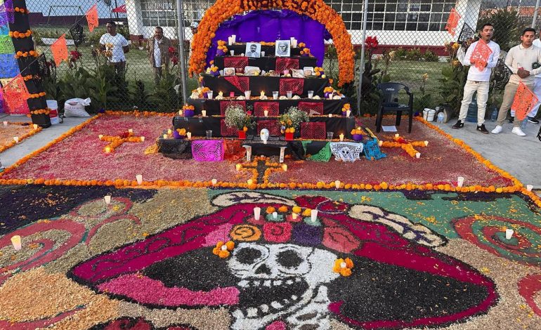 Así celebran en penales de Michoacán la Noche de Muertos