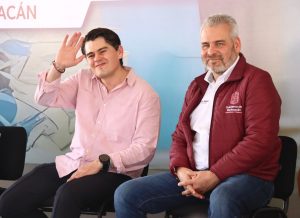 Toño Ixtláhuac acompaña al gobernador Alfredo Ramírez Bedolla en 3a audiencia ciudadana en Zitácuaro