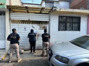 En cateo realizado en la colonia Cepamisa, en Morelia, aseguran 950 dosis de metanfetamina