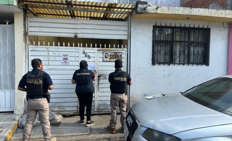 En cateo realizado en la colonia Cepamisa, en Morelia, aseguran 950 dosis de metanfetamina