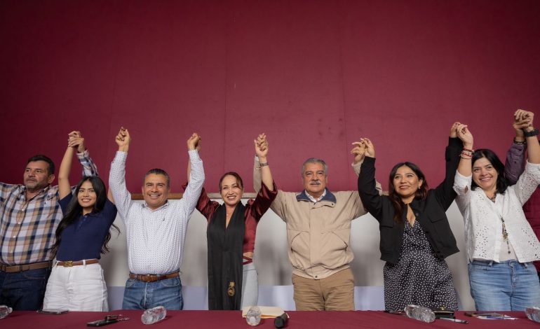 Itzé Camacho, propuesta del Bloque en Defensa de los Valores de la 4T a la presidencia de Morena en Michoacán