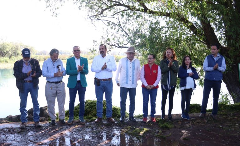 Sociedad y gobiernos limpiarán manantial de La Mintzita para conservar área protegida