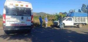 Accidente de Tránsito en Ciudad Hidalgo Deja a Dos Personas Lesionadas.