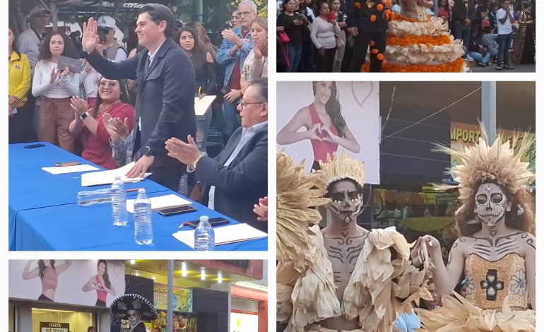 Éxito en la Pasarela de Catrinas y Catrines en Zitácuaro