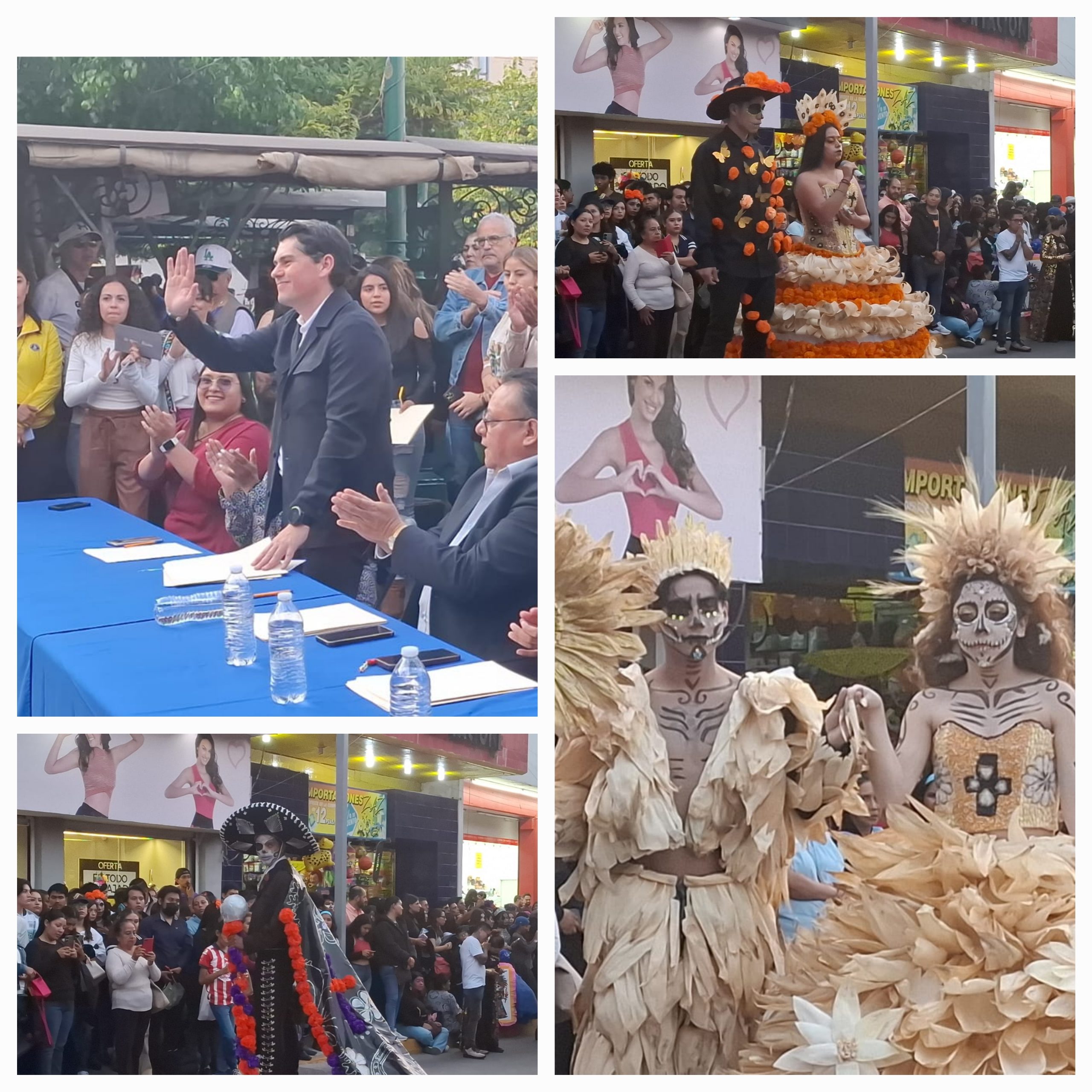 Éxito en la Pasarela de Catrinas y Catrines en Zitácuaro