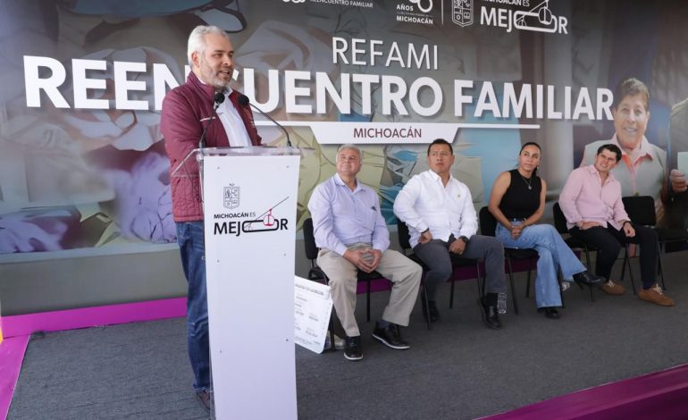 Visas unirán a familias separadas por más de 30 años: Bedolla