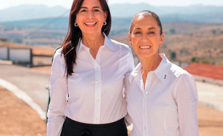 SEE presenta avances educativos a Claudia Sheinbaum