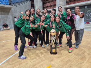 Alumnas del Cecytem, tricampeonas y seleccionadas nacionales de básquet