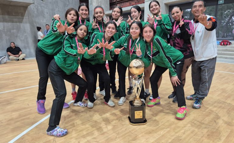 Alumnas del Cecytem, tricampeonas y seleccionadas nacionales de básquet