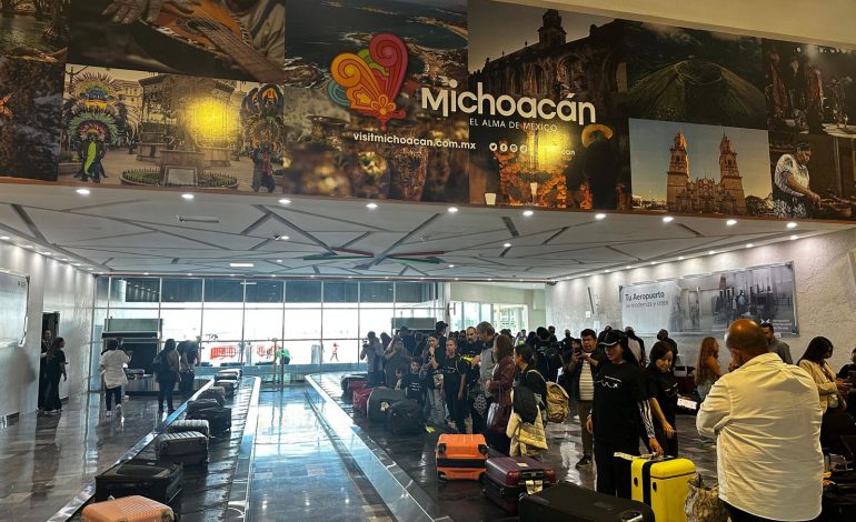 Michoacán, en el top 10 de los aeropuertos que más turistas internacionales recibe