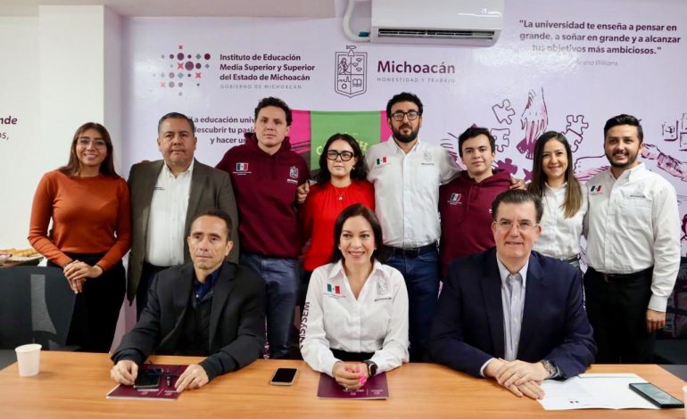 Estudiantes michoacanos, listos para participar en misión comercial en Abu Dabi