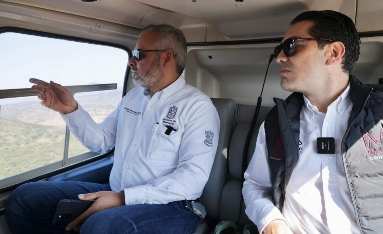 Supervisa Bedolla avances de construcción de autopista Maravatío-Zitácuaro