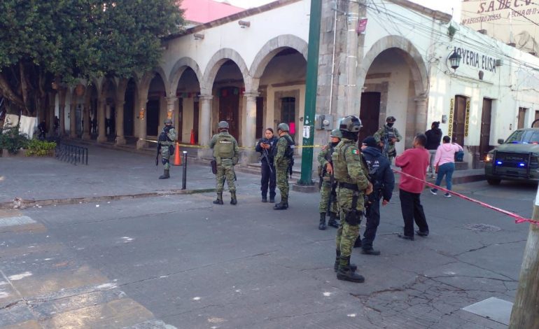 Refuerza Gobierno estatal operativo de vigilancia en Zinapécuaro: Torres Piña.