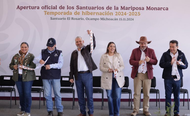 Abren Santuarios de la Monarca; se esperan miles de turistas.