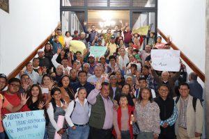 Democratizar Michoacán, objetivo de Raúl Morón y liderazgos para asamblea de Morena.