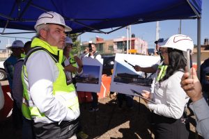 Con avance del 80 % la primera estación del cablebús de Uruapan