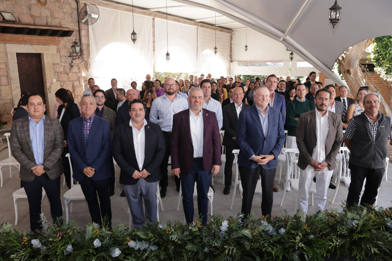 Bedolla e industriales en alianza por la atracción de inversión europea.