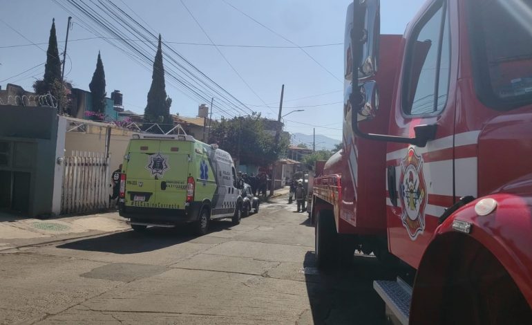 Incendio en Morelia: Mujer fallece y esposo resulta herido.