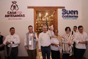 Abre Bedolla tercera tienda de Casa de las Artesanías en Zamora