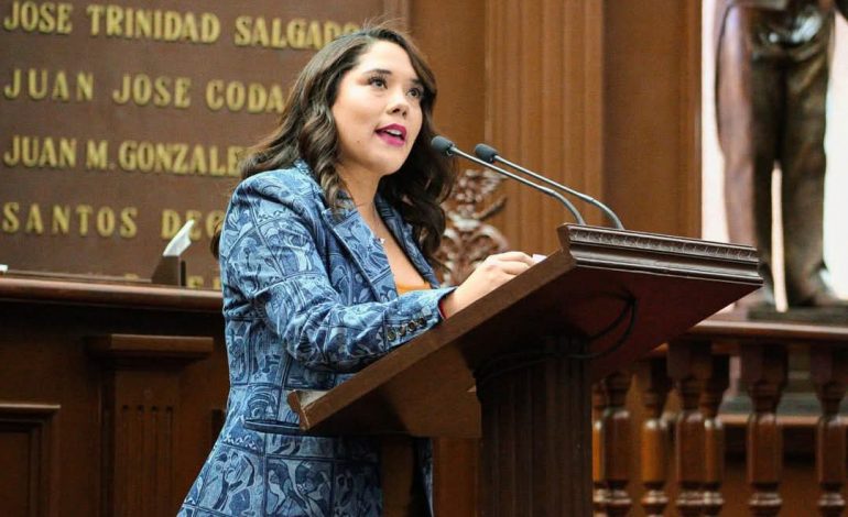 A construir un Michoacán y país en el que todas y todos vivamos con dignidad convocó Xóchitl Ruiz