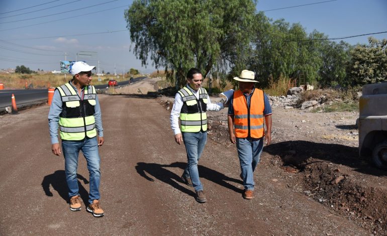 SCOP realiza obra carretera y educativa para 99 mil personas en La Piedad