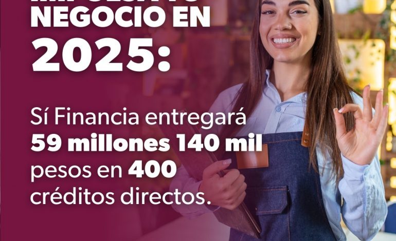 Con crédito directo, Sí Financia beneficiará a 400 empresas en 2025