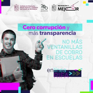 En 2024, Michoacán digitalizó pago de trámites y servicios de bachillerato y universidad