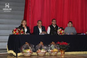 ​Martín Marín González, asistió al festival Navideño del Jardín de Niños Villalongín.