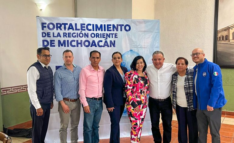 Acción Nacional fortalece su presencia en la región oriente de Michoacán con estrategias y unidad: Diputada Tere Herrera