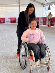 Pista de hielo de Ceconexpo, un espacio inclusivo